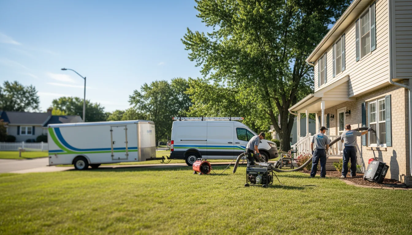 Flooded Basement Restoration And Cleanup With Repair in Blackduck, MN near me